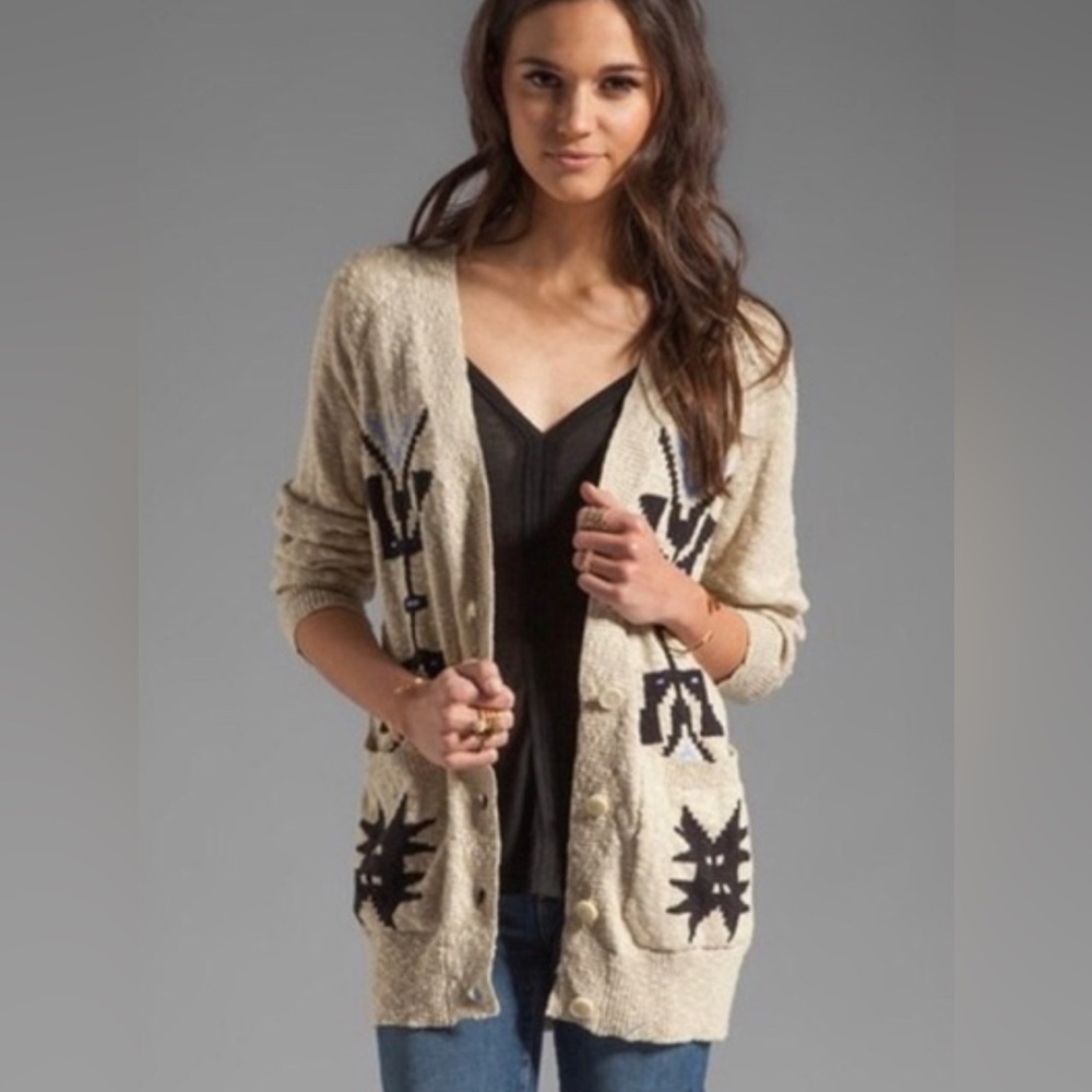 Sanctuary Aztec Western Ranch Cardigan Tribal NWT Women’s XS